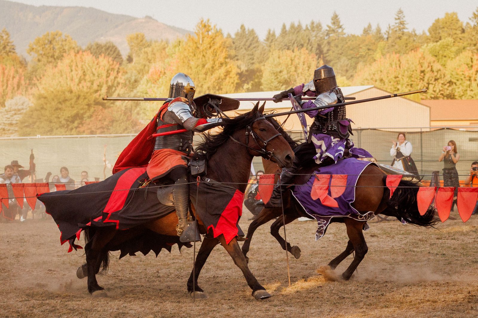 Seattle Knights clashing in the list